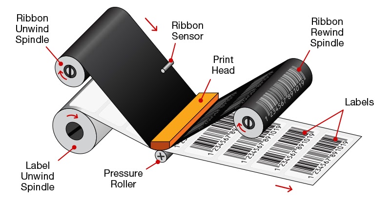 The Difference Between Thermal Transfer And Direct Thermal Printing Allmark Chennai India 0233